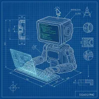 Blueprint style avatar example