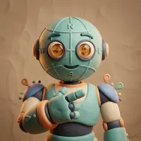 Claymation style avatar example