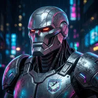 Cyberpunk style avatar example