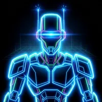 Neon Glow style avatar example